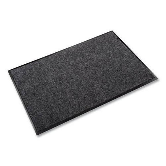 Crown EcoStep Wiper Mat, Rectangular, 48 x 96, Charcoal