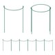 thumbnail image 5 of 8 estacas de soporte para plantas de metal, jaulas simples para peonías, plantas de jardín verdes y resistentes. 25cmx40cm, 5 of 5