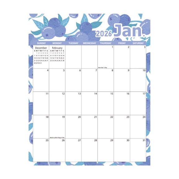 Magnetic Refrigerator Magnet Sign In Calendar and Planner - Countdown Calendar for Home and Office Use | 2026 Spring Summer Autumn Winter Wall Calendar with Magnetic Base for Easy Scheduling