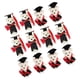 thumbnail image 4 of BRIGHTFUFU 12 mini osos de graduación, osos de peluche con birrete, osos de dibujos animados para ramo., 4 of 8