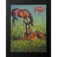 thumbnail image 2 of Sorenson, Jack 12x14 Black Modern Framed Museum Art Print Titled - Indian Blanket, 2 of 5