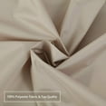 thumbnail image 5 of Yiwa Waterproof Fabric Shower Curtain Liner, Lining Bath Tub Shower Liner, Tan, 72x96 inch, 5 of 6