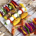 thumbnail image 2 of 20 piezas tenedores para barbacoa, tenedores para platos de barbacoa de acero inoxidable, herramientas para pinchos de barbacoa de cocina JAMW Sencillez, 2 of 5