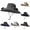 Dark Gray, variant on Solar Fan Hat for Men Women Wide Brim, 2-in-1 Hands-Free Sun Hat with 2 Solar Powered Fans, UPF 50+ Outdoor Bucket Hat for Fishing Hiking Beach