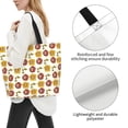 thumbnail image 3 of Fotbe Sunflowers And Skull Bolsa Tote Estética de Lona con Estampado para Mujer - Bolsa Reutilizable de Hombro Casual para Vacaciones, Compras, Trabajo y Gimnasio, 3 of 8