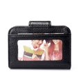 thumbnail image 3 of Genuine Leather Women's Multi-Card Organ Card Holder RFID Card Holder Advertising Gift Customized Logo Credit Card Case, 3 of 5