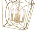 thumbnail image 2 of Millennium Lighting  Tracy 4 Light Pendant Fixture in Multiple Finishes 16 Inch - Painted Modern Gold, 2 of 7