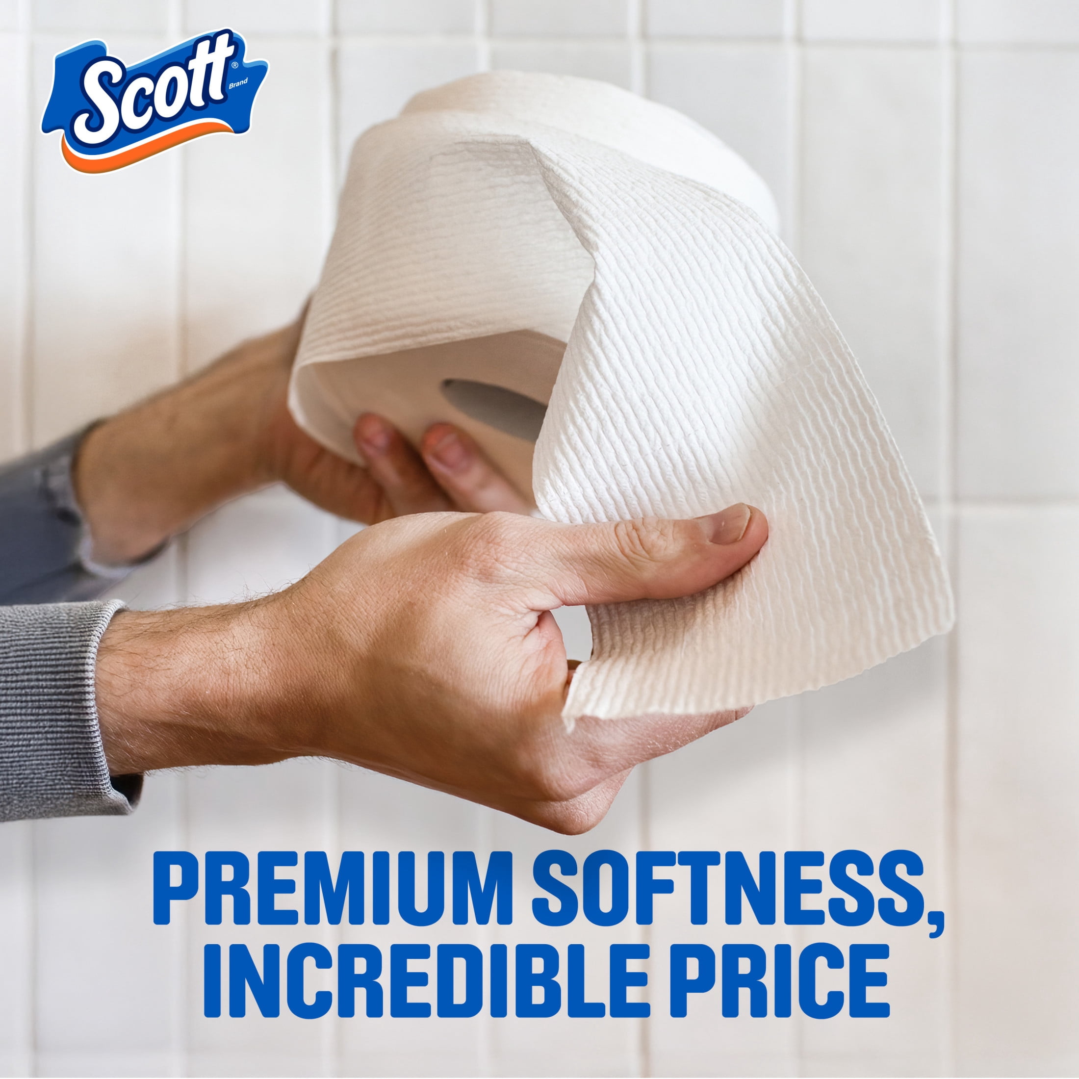 Carney Toilet Paper Scott ComfortPlus Toilet Paper, 12 Double