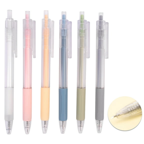 CCOCC 6PCS Craft Knife Pen Retractable Plastic Cutting Knife Tool for DIY Drawing Scrapbooking,Art Cutting,Comfortable Hand Feeling and Wear Resistant (Tungsten Steel)