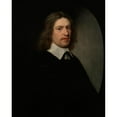 thumbnail image 2 of Pieter Nason 15x18 Black Ornate Wood Framed Double Matted Museum Art Print Titled - Portrait of a Man (1643-1650), 2 of 5