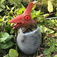 thumbnail image 1 of Neinkie Lovely T-rex Triceratops Dinosaur Egg PVC Model BB Device Development Kids Toy, 1 of 7