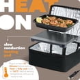 thumbnail image 2 of HOTLOGIC Mini lonchera eléctrica portátil calentador de alimentos - Innovador calentador de alimentos y lonchera calentada para adultos en el coche/hogar - Cocine, recaliente y mantenga su comida cali, 2 of 5