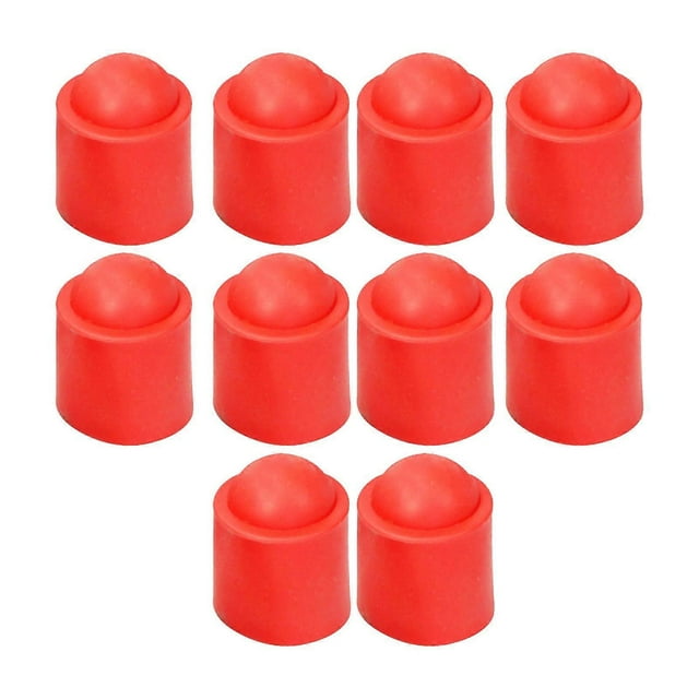 10LOTS Delicate Billard Cue Bottom Rod Cover Billard Cue Protectors For Enthusiastic Pool Players Ref: 9843