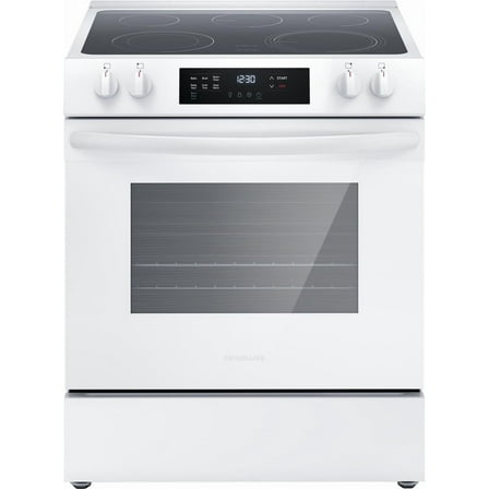 Frigidaire FCFE3062AW 30" Electric Range with Steam Clean