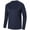 Navy, variant on Men's Lightweight Quick Dry Long Sleeve Base Layer Top, Casual Sportswear for Running, Training and Outdoor Activities,Navy M