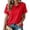 Red #3, variant on Polo Shirts for Women Golf Button Collared Summer Short Sleeve Tops Lightweight Work Polo Shirt Womens Blouses