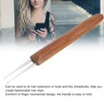 thumbnail image 3 of Dreadlocks Crochet Hook, Light Weight Durable Easy To Use Crochet Needle, Salons Create Fashionable Hair Style For Hair Extension Tidy Dreadlocks Hook, 3 of 8