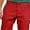 Red, variant on Fengqque Men's Fashionable and Comfortable Slim-Fit Pants Pocket Stretch Straight Leg Pants Red 10(XL)