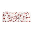 thumbnail image 2 of Zufioo Lips Kiss Baby Headbands Hair Bow Elastics for Baby Girls Newborn Infant Toddlers Kids, 2 of 5