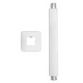 thumbnail image 3 of Stainless Square Rainfall Shower Head Extension Arm Ceiling Mounted Shower Arm, 3 of 12