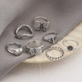 thumbnail image 4 of Women Finger Rings Set - Stackable Vintage Joint Ring Punk Ring Knuckle Rings, 4 of 10