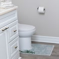 thumbnail image 1 of Sussexhome Toilet Mat - Machine Washable & Absorbent Bath Rugs for Bathroom Floor - Plush, Non Slip Bath Rug - Polyester & Cotton Bathroom Rugs with Printed Pattern Design - 20”x24" Bathroom Mats, 1 of 6