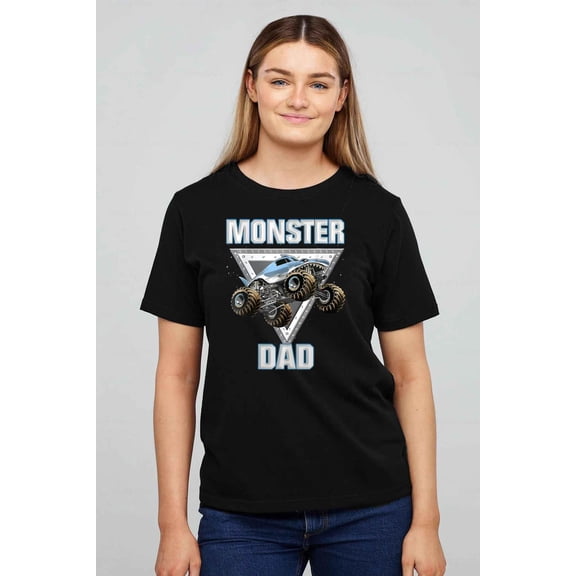 Monster Truck Dad Funny Fathers Day Jam T-shirt unisex up to 5XL