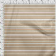 thumbnail image 4 of oneOone Rayon Light Brown Fabric Stripes Craft Projects Decor Fabric Printed By The Yard 56 Inch Wide, 4 of 4
