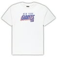 thumbnail image 2 of Men's Concepts Sport White/Charcoal New York Giants Big & Tall Top and Shorts Set, 2 of 3