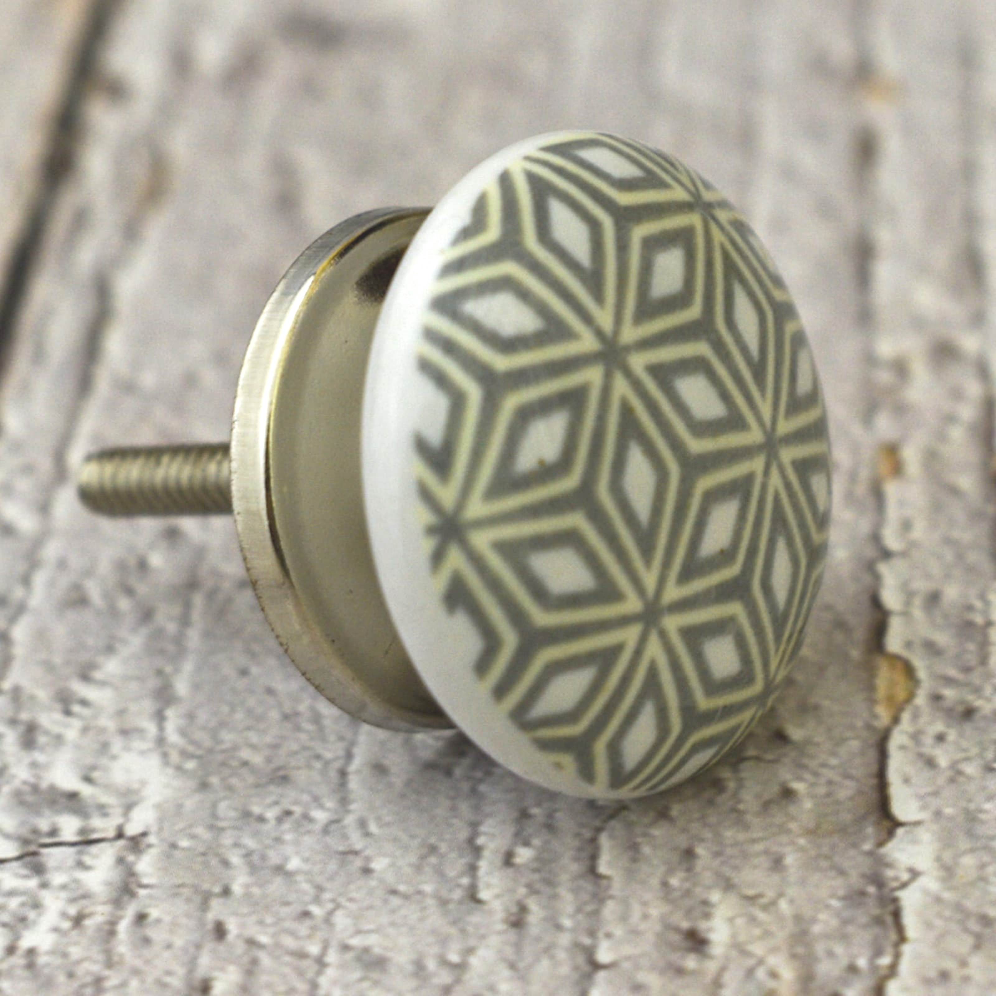 India House Ceramic Multicolor Knobs Kitchen Cabinet Drawer Knobs Hardware Knobs Handmade Knobs Cabinet Knobs Ceramic Door Knobs. Set of 20&nbsp;