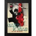 thumbnail image 2 of Vintage Apple Collection 14x18 Black Modern Framed Museum Art Print Titled - Vin Rose, 2 of 5