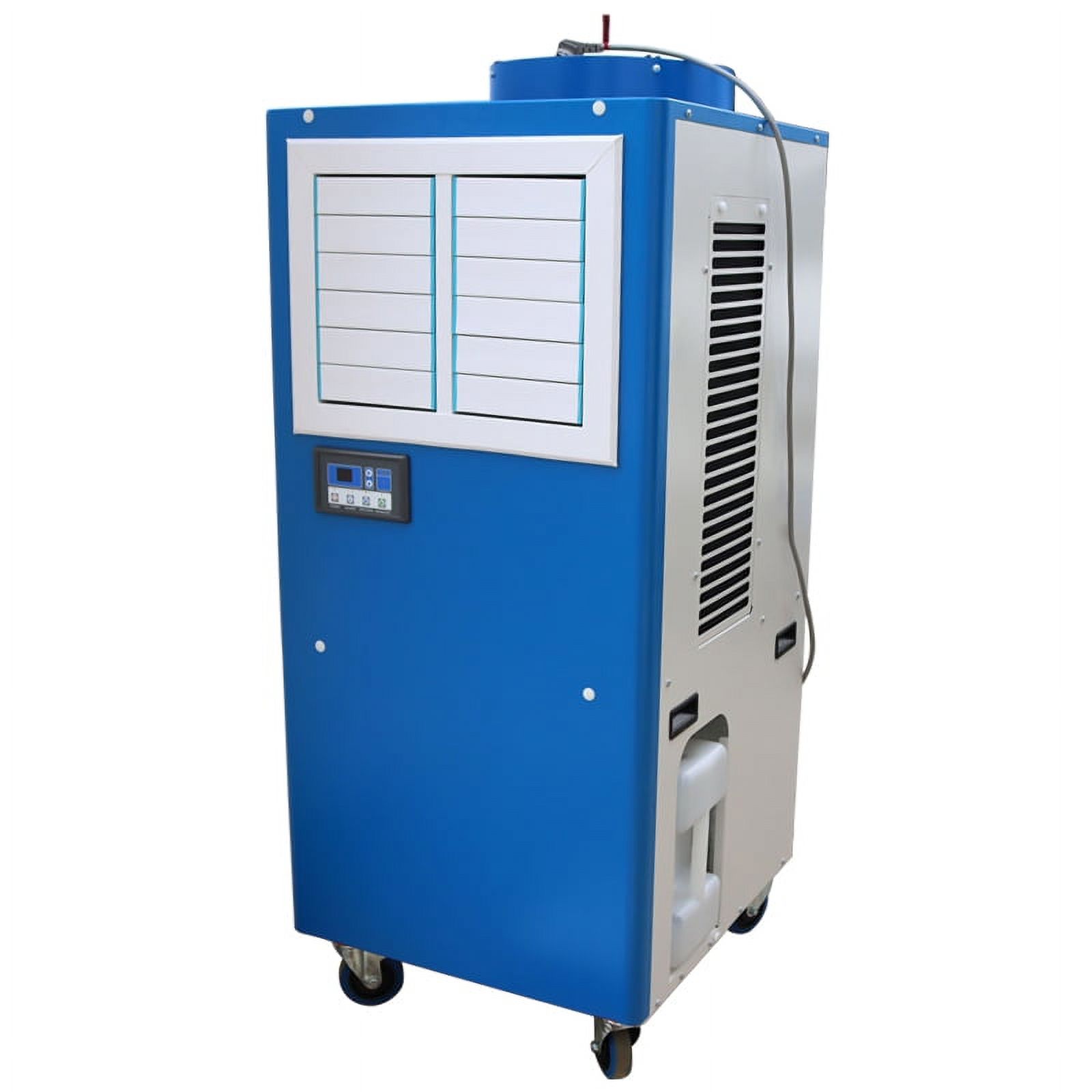 INTBUYING Industrial Portable Spot Cooler Air Conditioner Mobile Cooling Aircon Louver Type 220V