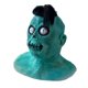 thumbnail image 1 of Mascarilla capilar Zombie Green con ojos espeluznantes y piel detallada, 23 x 37 cm, 1 of 4