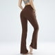 thumbnail image 4 of Leggings de mujer, pantalones de yoga ajustados, pantalones de pierna ancha de cintura alta para mujer, pantalones deportivos acampanados, parte inferior transpirable de secado rápido, 4 of 5