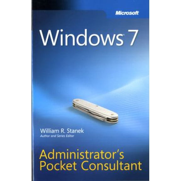Pre-Owned Windows 7 Administrator's Pocket Consultant (Paperback) 0735626995 9780735626997