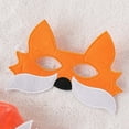 thumbnail image 3 of WhouRiu Dresses for Little Girls Cartoon Halter Tutu Dress with Mask Hairband Child Birthday Party Outfits,3-Piece Orange,Size 5-6 Y, 3 of 8