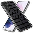 thumbnail image 2 of MUNDAZE Samsung Galaxy Note 20 Shockproof Clear Hybrid Protective Phone Case Black Clear Funny Text Quote Bussin Cover, 2 of 5
