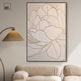 thumbnail image 3 of Sculpted Shards II Canvas Elegant Abstract Art by Art Remedy, Black Frame, 36 x 54, 3 of 7