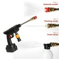 thumbnail image 5 of High Strength Wireless Portable High Pressure Washer With 8106 High-Pressure Gun, Multi-Function Water Sprayer For Car & Home Cleaning, Lithium Battery-Powered (24Hv) With 5, 5 of 7