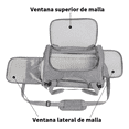 thumbnail image 4 of Mochila Transportadora Y Gato Perro Transpirable Y Plegable Xtellar gris, 4 of 4