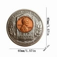 thumbnail image 3 of Final Cent Commemorative Keepsake Decorations, Nostalgic Historical Collectible Keepsake Ornaments, Retro Room Showcase Decoration, 1.6Inches, 3 of 7