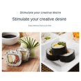 thumbnail image 4 of Sushi Maker Mold DIY Sushi Making Kit Kitchen Sushi Tools,Black, 4 of 5