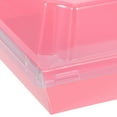 thumbnail image 3 of LOLIPPYY 100pcs Disposable Paper Cake Boxes with Clear Lids 12x11x6.5cm Square To- Containers for Cookies, Muffins, Pastry, 3 of 7
