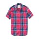 thumbnail image 1 of Aeropostale - Camisa de popelina a cuadros para hombre, color rosa, extragrande, 1 of 1