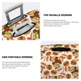 thumbnail image 3 of Yiaed Burger Print Travel Luggage Cover Suitcase Protector Fits 18-32 Inch Luggage Wheel Covers Patterned Elastic Luggage Anti-scratch（No luggage）-, 3 of 5