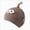 A8-Brown, variant on Hessimy Baby Ribbed Knit Beanie with Single Pom Antenna and Googly Eyes,Cute Winter Warm Hat