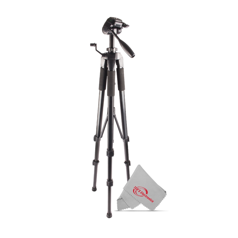 Vivitar® Professional Tripod With 3-way Fluid Pan Head (62 Inches) : Target