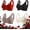 #C, variant on 4-Pack Women's Seamless Wireless Cooling Unpadded Comfort Bra, Ribbed Full Coverage Adjustable Straps Push Up Bras