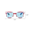 thumbnail image 6 of 4th of July Stars and Stripes Glasses, Red/White/Blue, by Way To Celebrate, 6 of 6