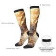 thumbnail image 4 of Fotbe Golden Horned White Dragon Calcetas Divertidas Estampadas para Hombre y Mujer, Calcetas de Algodón hasta la Rodilla para Caminar, Correr, Enfermería y Embarazo, 4 of 6